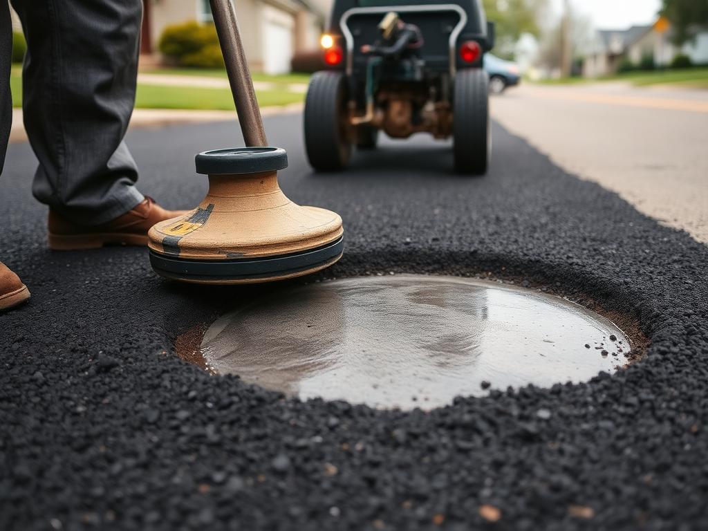 Pothole Repair in Lansing, Michigan